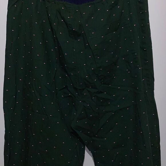Tommy Hilfiger Men's Signature Logo Drawstring Elastic Waist Green Boxer Pants L - Picture 5 of 9